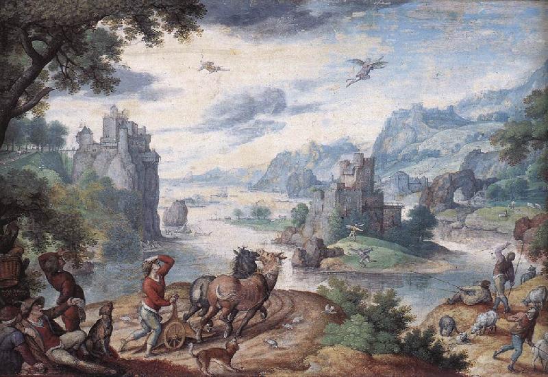 BOL, Hans Landscape with the Fall of Icarus d China oil painting art